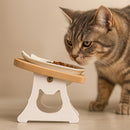 Comedouro Porcelana Luxo Individual Para Gatos